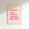 Preppy Wall Art Teen Girl Poster