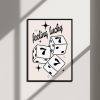 Good Times Ticket Funky Retro Wall Art Poster