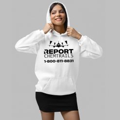 Bob Allen Wearing Report Chemtrails 18008118831 Shirt