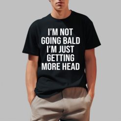 Kevin Durant Wearing I’m Not Going Bald I’m Just Getting More Head Shirt