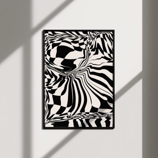 Psychedelic Art Funky Dorm Wall Art Poster