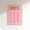 Good Times Ticket Funky Retro Wall Art Poster