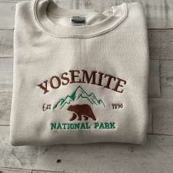 Custom Your National Park Embroidered Sweatshirt, Hoodie, T shirt 3