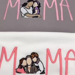 MAMA Embroidered Sweatshirt Hoodie TShirt