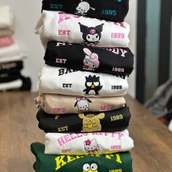 Sanrio Characters Embroidered Sweatshirt7