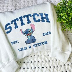 Lilo & Stitch Matching Embroidered Sweatshirt, Hoodie, T shirt4