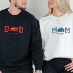 Dad & Mom Cars Embroidered Sweatshirt, Hoodie, T shirt5