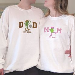 Dad & Mom Cowboy & Cowgirl Parent Embroidered Sweatshirt, Hoodie, T shirt6