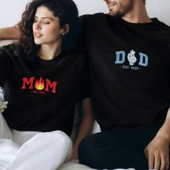 Dad & Mom Elemental Embroidered Sweatshirt, Hoodie, T shirt4