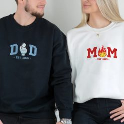 Dad & Mom Elemental Embroidered Sweatshirt, Hoodie, T shirt6