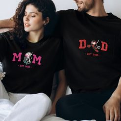 Dad & Mom Spiderman Matching Spider Embroidered Sweatshirt, Hoodie, T shirt6