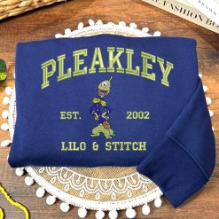 Lilo & Stitch Characters Embroidered Sweatshirt, Hoodie, T shirt9