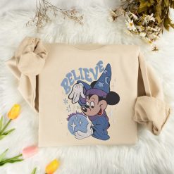 Magical Mickey Mouse Believe in Magic Embroidered Sweatshirt, Hoodie, T-shirt