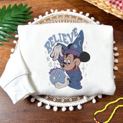 Magical Mickey Mouse Believe in Magic Embroidered Sweatshirt, Hoodie, T shirt5