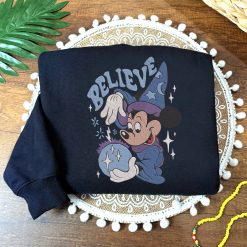 Magical Mickey Mouse Believe in Magic Embroidered Sweatshirt, Hoodie, T shirt6