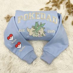 PokeDad Pokemon Characters Embroidered Sweatshirt, Hoodie, T shirt5