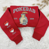 Pikachu PokeDad Custom Embroidered Sweatshirt, Hoodie, T-shirt