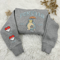Snorlax PokeDad Custom Embroidered Sweatshirt, Hoodie, T shirt2