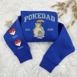 Snorlax PokeDad Custom Embroidered Sweatshirt, Hoodie, T shirt4