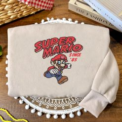 Super Mario Since’ 85 Embroidered Sweatshirt, Hoodie, T-shirt