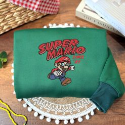 Super Mario Since' 85 Embroidered Sweatshirt, Hoodie, T shirt6