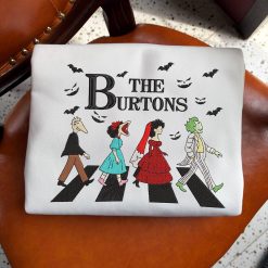 The Burtons Halloween Themed Crosswalk Embroidered Sweatshirt, Hoodie, T shirt1