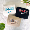 Cars Mcqueen and Sally Disney Nike Couple Embroidered Sweatshirt, Embroidered Nike Shirt for Anniversary