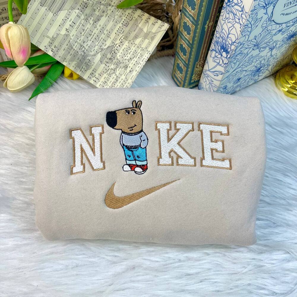 Chill Couple Nike Embroidered Sweatshirts, Nike Matching Embroidery, Couple Matching Sweatshirts Chill Couple Nike Embroidered Sweatshirts, Nike Matching Embroidery, Couple Matching Sweatshirts