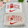 Tiana Princess And The Frog Disney Nike Embroidered Sweatshirts, Disney Nike Matching Embroidery
