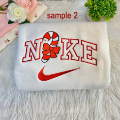 Cute Candy Nike Embroidered Sweatshirts, Nike Matching Embroidery (3)