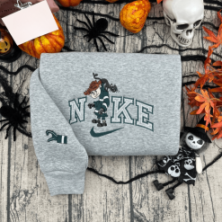 Cute Coraline And Wybie Couple Embroidered Sweatshirts, Hoodie, T shirt (2)