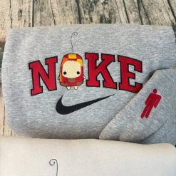 Cute Ilomilo Nike Embroidered Sweatshirts, Nike Matching Embroidery