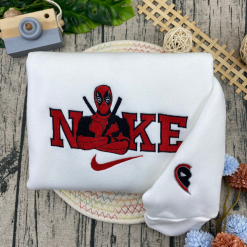 Deadpool And Wolverine Nike Embroidered Sweatshirt, Hoodie, T-shirt