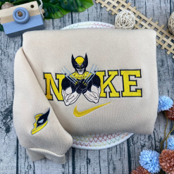 Deadpool And Wolverine Nike Embroidered Sweatshirt, Hoodie, T shirt (3)