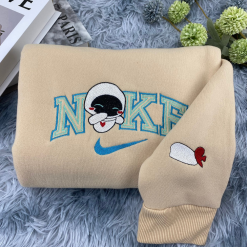 EVA WALL-E Nike Embroidered Sweatshirts, Disney Embroidered Matching Couple Sweatshirts