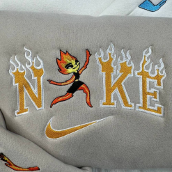 Elemental City Wade And Ember Nike Embroidered Sweatshirts, Nike Matching Embroidery (4)