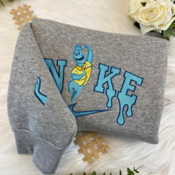Ember Lumen And Wade Ripple Disney Nike Embroidered Sweatshirts, Nike Couple Embroidered Sweatshirts