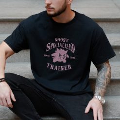 Ghost Specialized Trainer Embroidered Sweatshirt, Pokemon Halloween Embroidered Shirt4