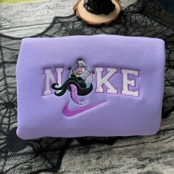 Horror Disney Villians Nike Embroidered Sweatshirt Nike Disney Sweatshirt Disey Villians Shirt Nike Embroidery 2