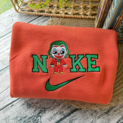 Joker And Harley Quinn Nike Embroidered Sweatshirts, Nike Matching Embroidery (2)