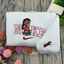 Lilo And Stitch Cream Time Fun Embroidered Sweatshirt, Hoodie, T-shirt