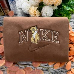 Lion King Mufasa Sarabi Simba And Nala Nike Embroidered Sweatshirts, Nike Matching Embroidery7