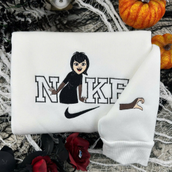 Mavis And Jonathan Nike Matching Embroidered Sweatshirts, Hotel Transylvania Nike Embroidered Hoodies (2)
