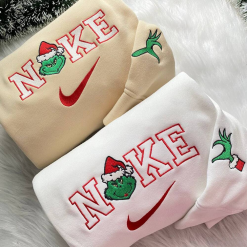 Nike Grinch Embroidered Sweatshirt , Grinch Couple Sweatshirt (5)