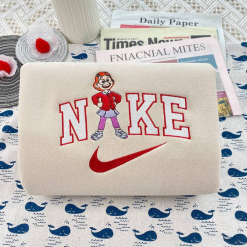 Nike Mei Lee and Red Panda Embroidred Sweatshirts, Disney Turning Red Hoodies