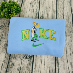 Perry The Platypus And Dr. Doofenshmirtz Nike Embroidered Sweatshirts, Nike Matching Embroidery