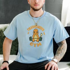 Pokemon Gym Embroidered Sweatshirt, Workout Style Embroidered Shirt4