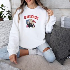 Pokemon Team Rocket Embroidered Sweatshirt, Vintage Anime Embroidered Shirt6