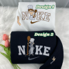Sulley And Mike Nike Embroidered Sweatshirts, Nike Matching Embroidery