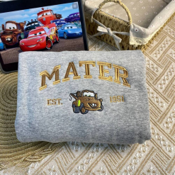 Sally Mcqueen And Tow Matter Disney Embroidered Sweatshirt, Hoodie, T shirt (3)